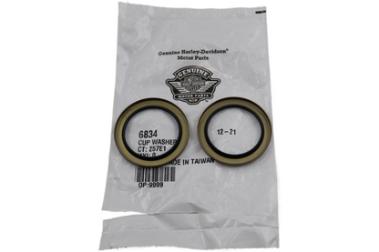 6834 NEW OEM 2002-2004 HARLEY-DAVIDSON VRSC VROD SWINGARM PIVOT SEAL 2-PACK