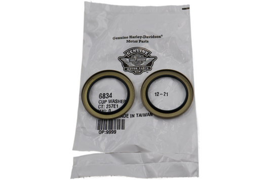 6834 NEW OEM 2002-2004 HARLEY-DAVIDSON VRSC VROD SWINGARM PIVOT SEAL 2-PACK