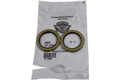 6834 NEW OEM 2002-2004 HARLEY-DAVIDSON VRSC VROD SWINGARM PIVOT SEAL 2-PACK