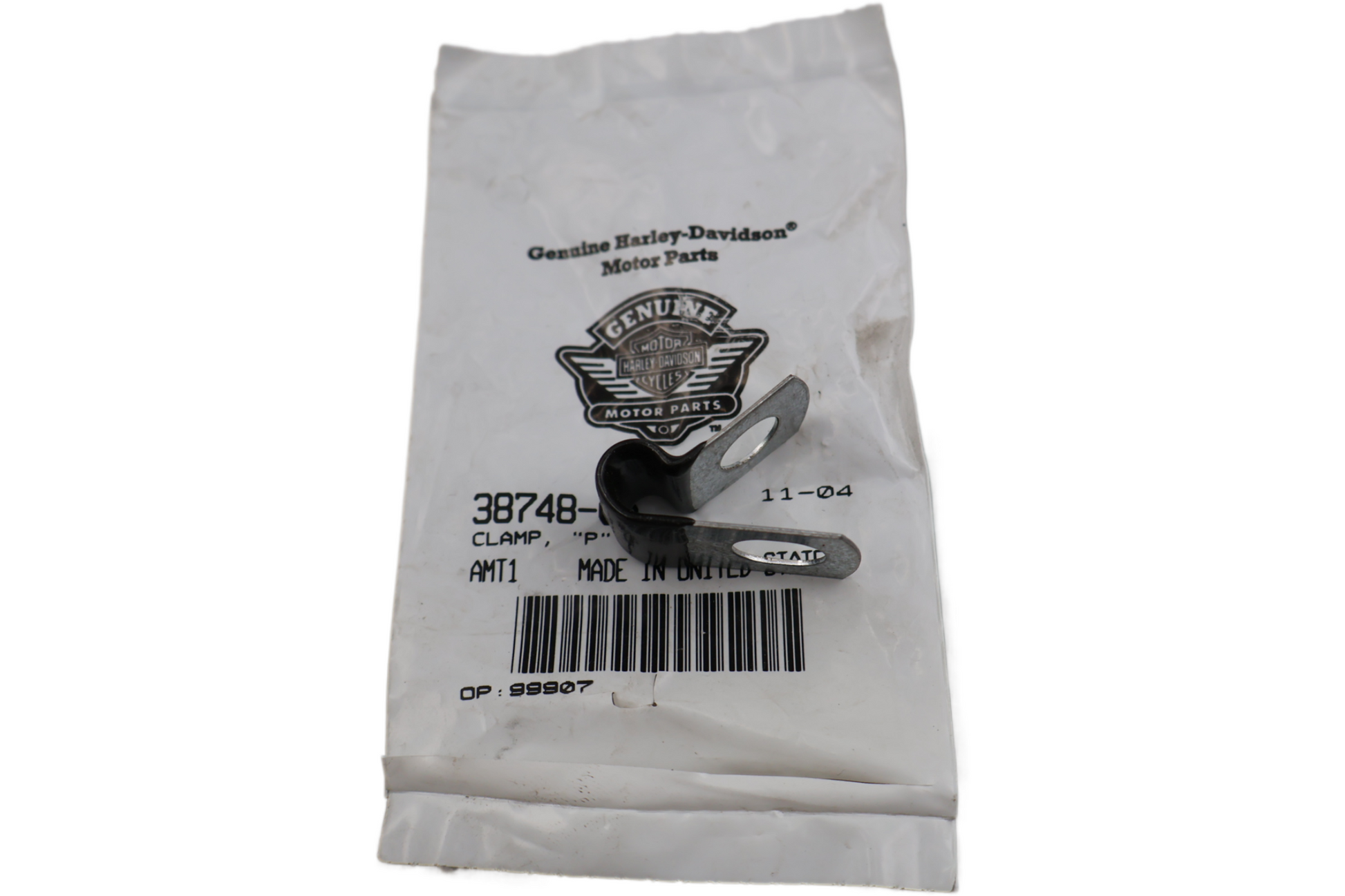 38748-05 NEW OEM 2005 HARLEY-DAVIDSON FLHTCSE2 CVO ELECTRA GLIDE P-CLIP 38748-05