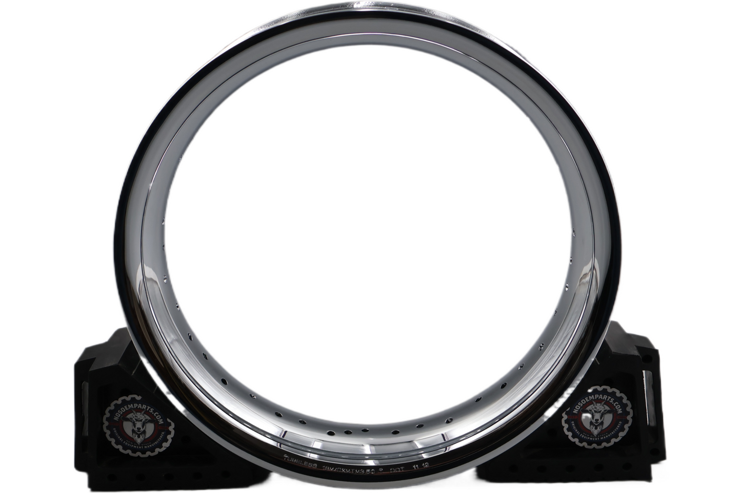 41908-11 NEW OEM 2009-2023 HARLEY-DAVIDSON TOURING SMOOTH CHROME FRONT WHEEL