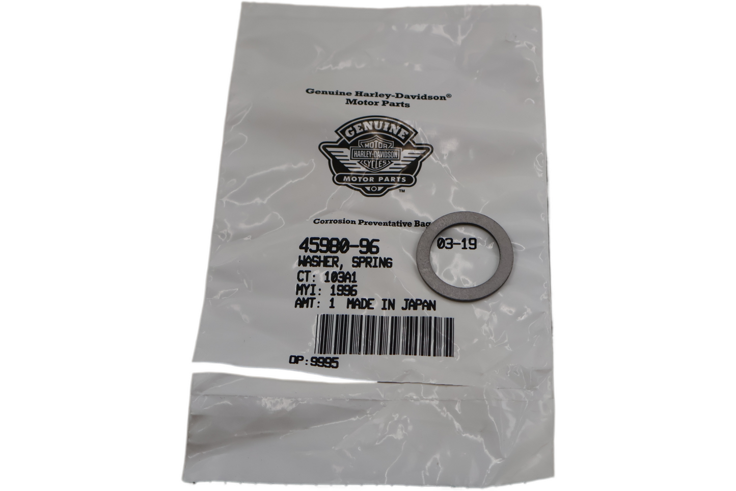 45980-96 NEW OEM HARLEY-DAVIDSON SPRING WASHER 45980-96