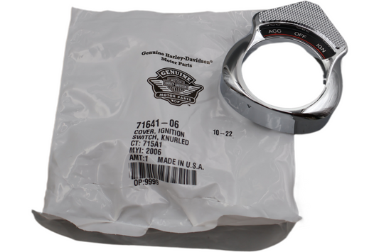 71641-06 NEW OEM 2006 HARLEY-DAVIDSON VRSCSE2 VROD IGNITION SWITCH COVER