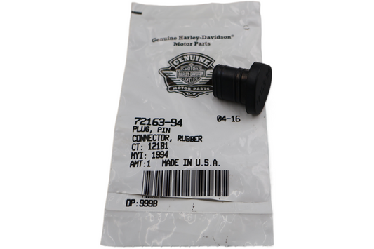 72163-94 NEW OEM 1994-2006 HARLEY-DAVIDSON TOURING 3-WAY CONNECTOR WEATHER PLUG