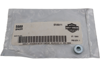 
              5989 NEW OEM 1972-EARLY 1980 HARLEY-DAVIDSON FLH BRAKE HOSE CLAMP/GLOVE BOX SPACER
            