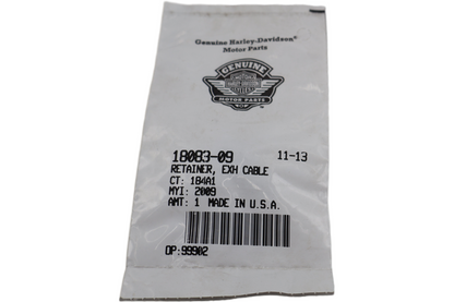 18083-09 NEW OEM HARLEY-DAVIDSON RETAINER EXHAUST CABLE TUBE CLIP