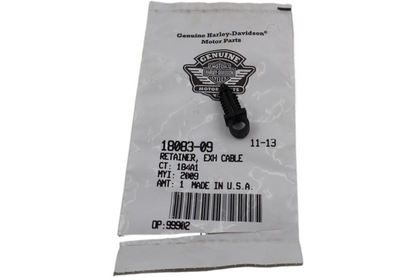 18083-09 NEW OEM HARLEY-DAVIDSON RETAINER EXHAUST CABLE TUBE CLIP