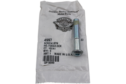 4997 NEW OEM HARLEY-DAVIDSON BUTTON HEAD TORX SCREW