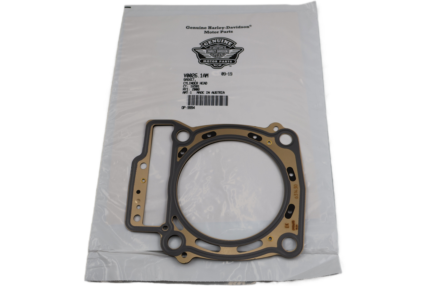 V0026.1AM NEW OEM 2008-2010 BUELL 1125R/CR CYLINDER HEAD GASKET