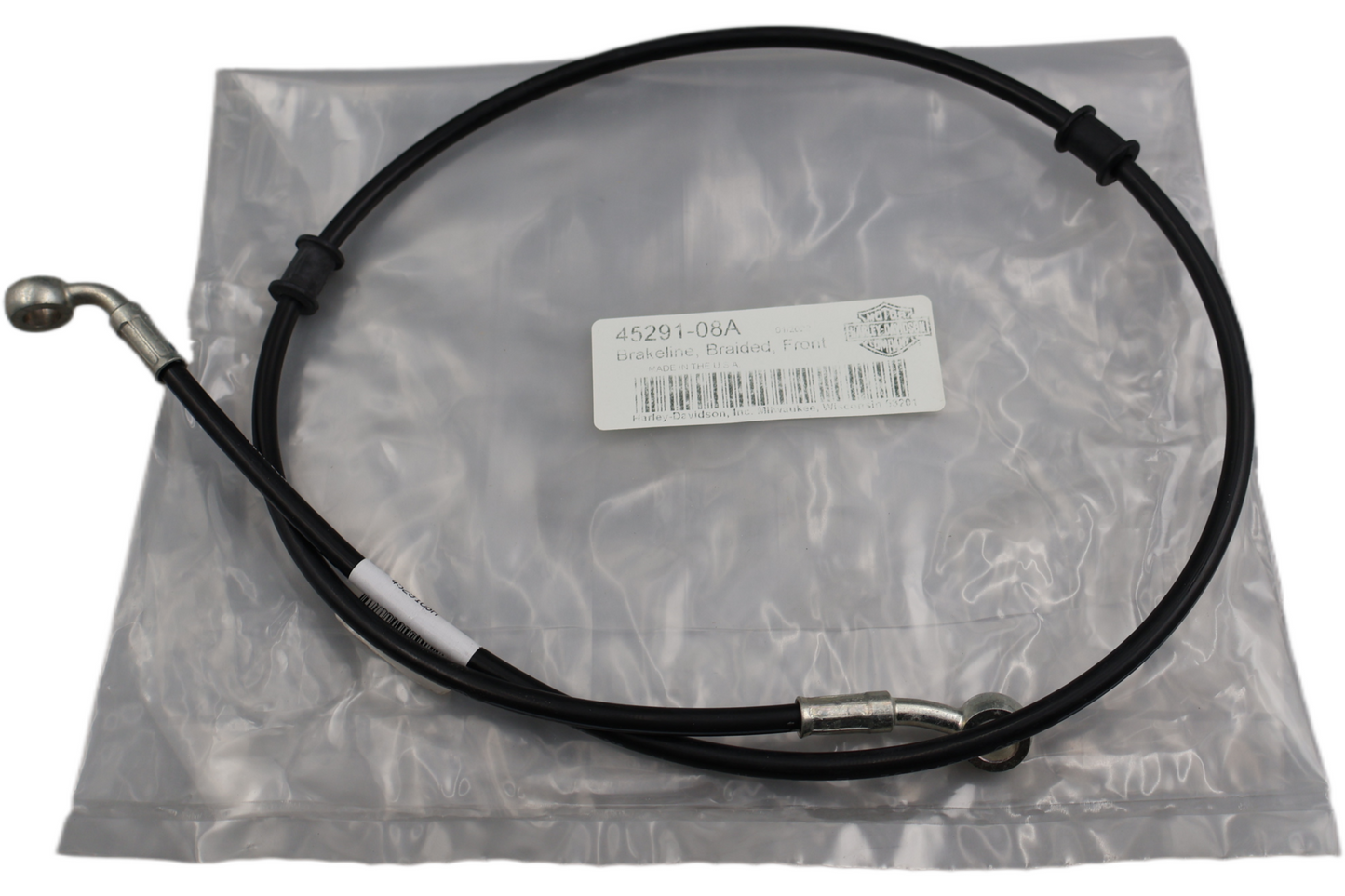 45291-08A NEW OEM 2008-2014 HARLEY-DAVIDSON FXD FRONT BRAKE LINE