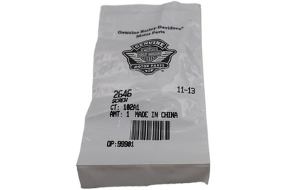 2646 NEW OEM HARLEY-DAVIDSON 8-32 X 3/4" POZIDRIV PANHEAD SCREW 2646