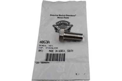 4063A NEW OEM HARLEY-DAVIDSON SCREW HEX CAP STAINLESS 1/2"-13 X 1-1/8"