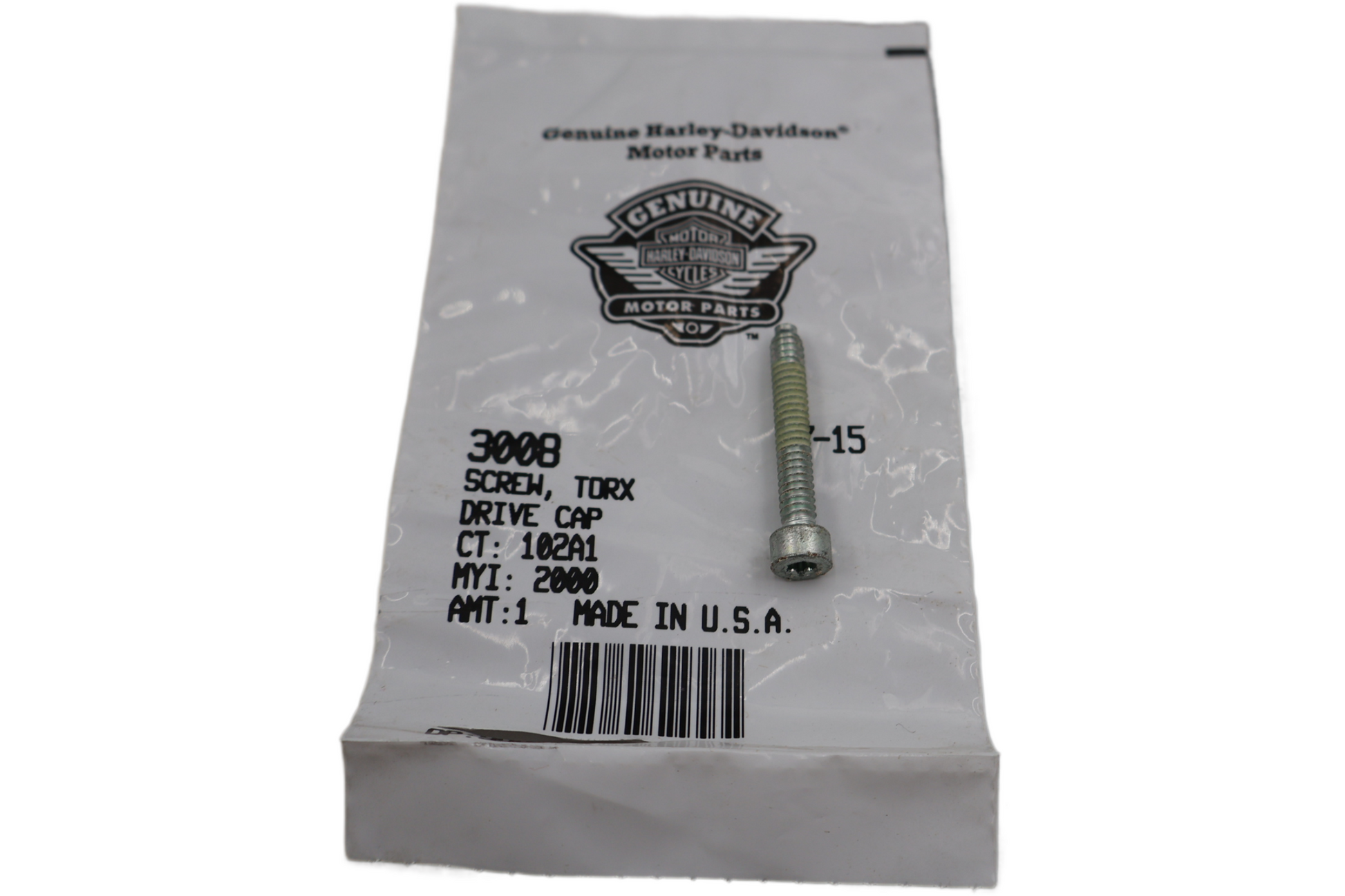 3008 NEW OEM HARLEY-DAVIDSON TORX SOCKET HEAD SCREW 10-24 x 1-1/4" 3008