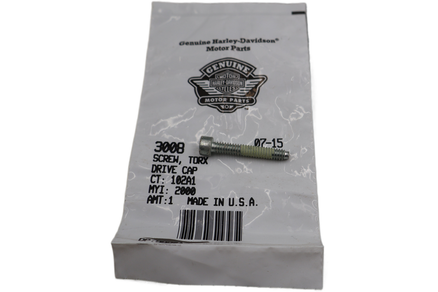 3008 NEW OEM HARLEY-DAVIDSON TORX SOCKET HEAD SCREW 10-24 x 1-1/4" 3008