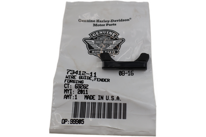73412-11 NEW OEM 2011-2017 HARLEY-DAVIDSON SOFTAIL FENDER WIRE GUIDE