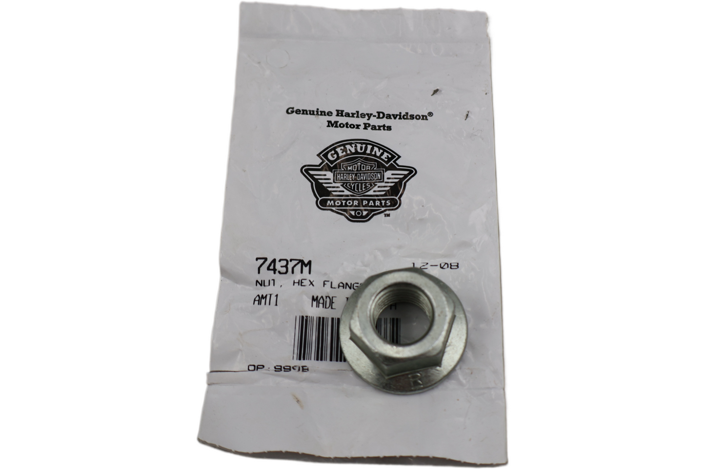 7437M NEW OEM 2002-2004 HARLEY-DAVIDSON VRSC VROD AXLE FLANGE NUT