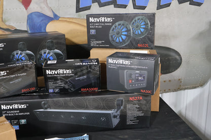 4405-0728 NEW NAVATLAS 5-ZONE AUDIO KIT STEREO FOR 2016-2020 POLARIS RZR
