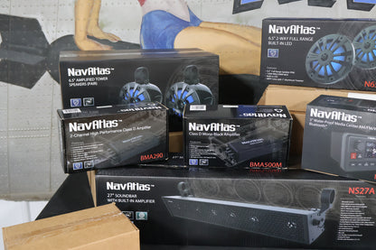 4405-0728 NEW NAVATLAS 5-ZONE AUDIO KIT STEREO FOR 2016-2020 POLARIS RZR