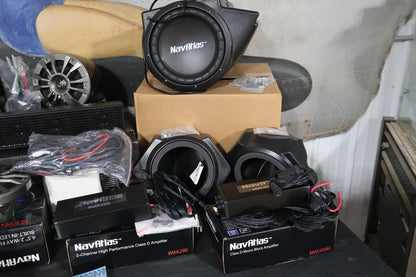 4405-0728 NEW NAVATLAS 5-ZONE AUDIO KIT STEREO FOR 2016-2020 POLARIS RZR