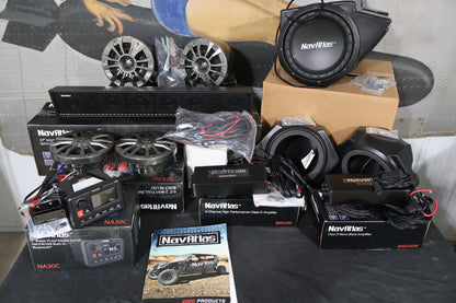 4405-0728 NEW NAVATLAS 5-ZONE AUDIO KIT STEREO FOR 2016-2020 POLARIS RZR