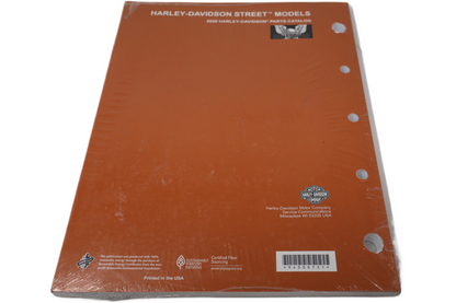 94000721 NEW OEM 2020 HARLEY-DAVIDSON STREET MODELS PARTS CATALOG