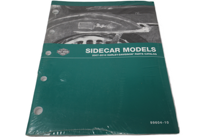 99604-10 NEW OEM 2007-2010 HARLEY-DAVIDSON SIDECAR MODELS PARTS CATALOG