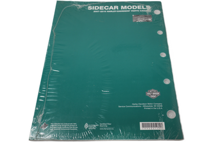 99604-10 NEW OEM 2007-2010 HARLEY-DAVIDSON SIDECAR MODELS PARTS CATALOG