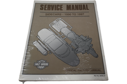 99485-97 NEW OEM 1990-1997 HARLEY-DAVIDSON SIDECAR SERVICE MANUAL