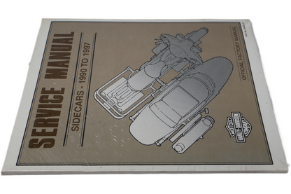 99485-97 NEW OEM 1990-1997 HARLEY-DAVIDSON SIDECAR SERVICE MANUAL