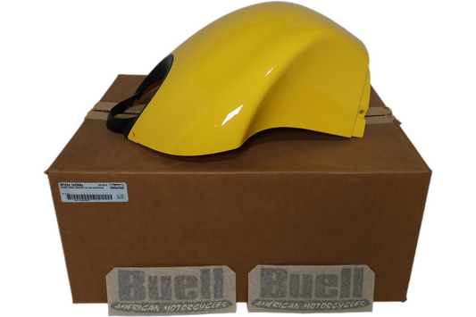 M1224.1ADMAL NEW OEM 2003-2010 BUELL XB 1125R 1125CR AIRBOX COVER SUNFIRE YELLOW W/DECALS