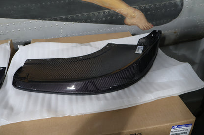 68210709AB 68210708AB NEW OEM 2013-2017 DODGE VIPER TA1.0 FRONT SPLITTERS CARBON