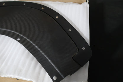 68210709AB 68210708AB NEW OEM 2013-2017 DODGE VIPER TA1.0 FRONT SPLITTERS CARBON