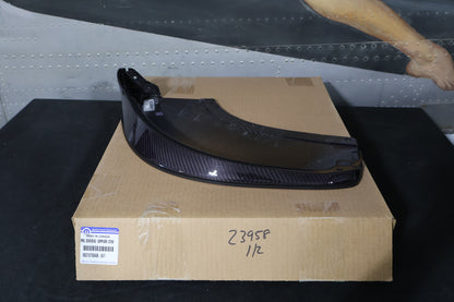 68210709AB 68210708AB NEW OEM 2013-2017 DODGE VIPER TA1.0 FRONT SPLITTERS CARBON