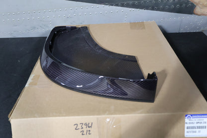 68210709AB 68210708AB NEW OEM 2013-2017 DODGE VIPER TA1.0 FRONT SPLITTERS CARBON