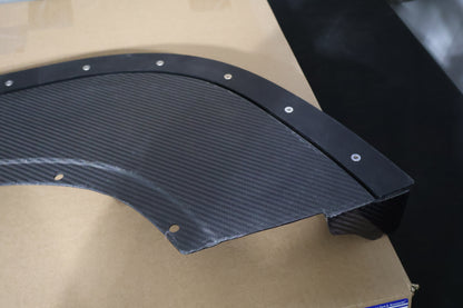 68210709AB 68210708AB NEW OEM 2013-2017 DODGE VIPER TA1.0 FRONT SPLITTERS CARBON