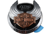 
              NOS NEW OEM 2008 HARLEY-DAVIDSON 105TH ANNIERSARY SPORTSTER RT FUEL TANK MEDALLI
            