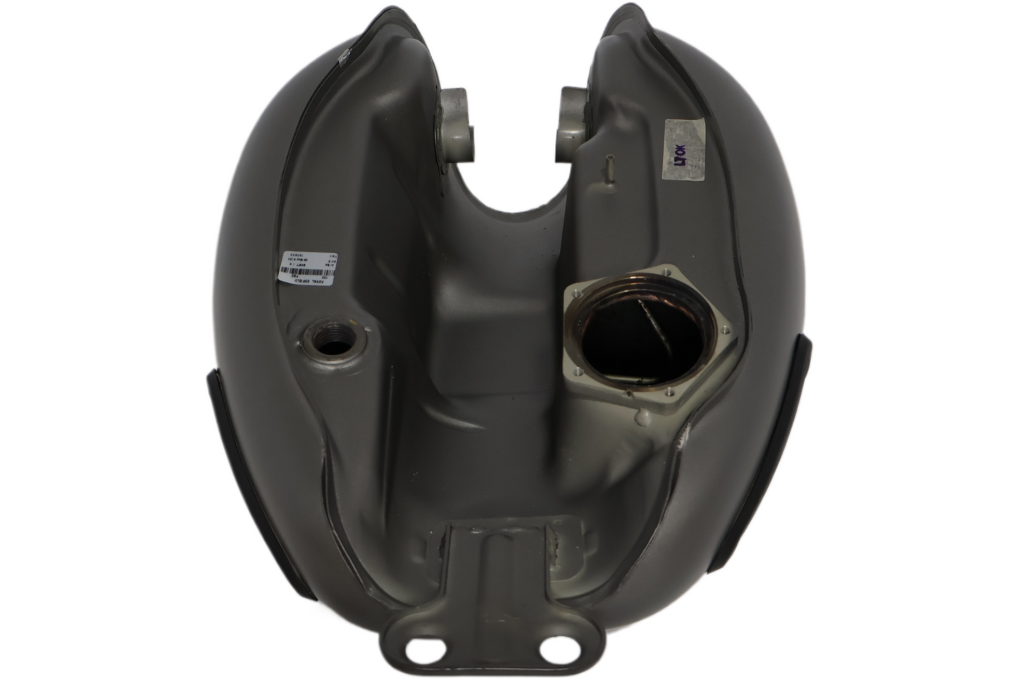 RAK00077/B NEW OEM ROYAL ENFIELD GAS TANK GUNMETAL GREY  W/DECAL RAK00077/B