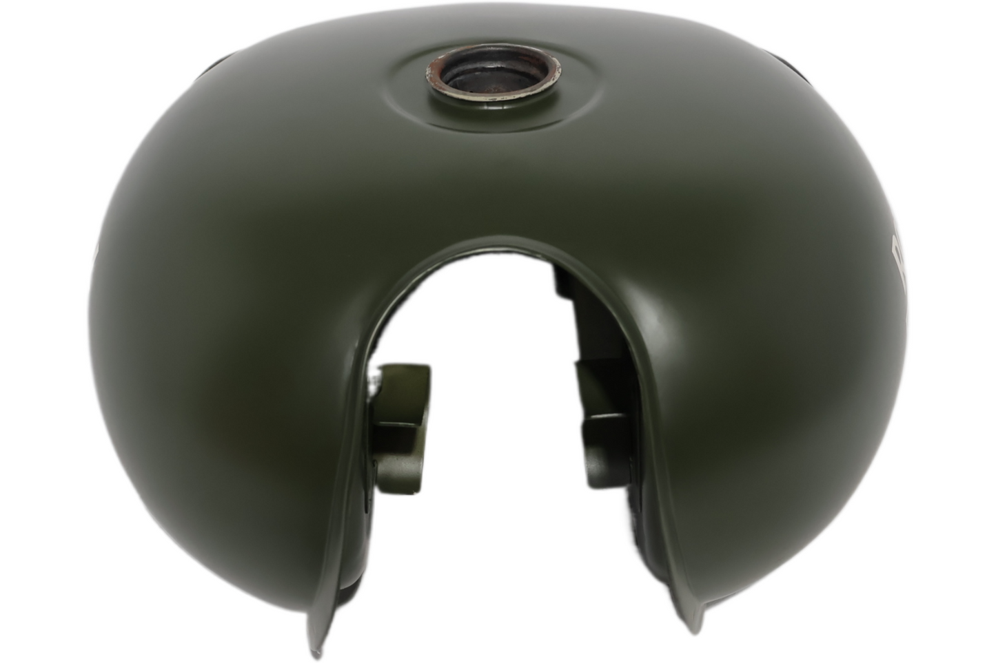 RAK00078 ROYAL ENFIELD FUEL GAS PETROL TANK OLIVE GREEN W/DECALS RAK00078