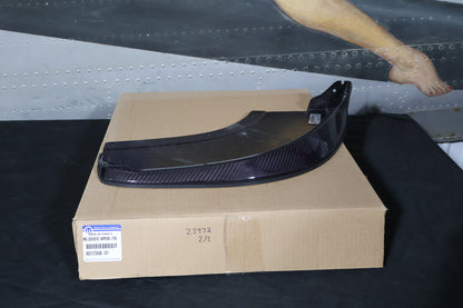 68210709AB 68210708AB NEW OEM 2013-2017 DODGE VIPER TA1.0 FRONT SPLITTERS CARBON
