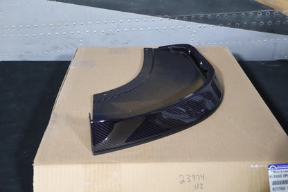 68210709AB 68210708AB NEW OEM 2013-2017 DODGE VIPER TA1.0 FRONT SPLITTERS CARBON