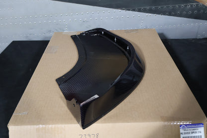 68210709AB 68210708AB NEW OEM 2013-2017 DODGE VIPER TA1.0 FRONT SPLITTERS CARBON
