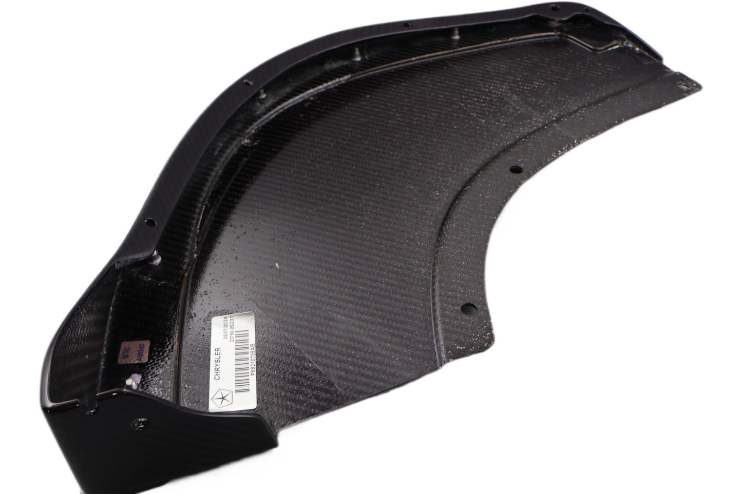 68210709AB NEW OEM 2013-2017 DODGE VIPER TA1.0 LEFT FRONT SPLITTER CARBON FIBER