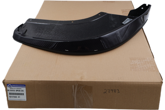 68210709AB NEW OEM 2013-2017 DODGE VIPER TA1.0 LEFT FRONT SPLITTER CARBON FIBER