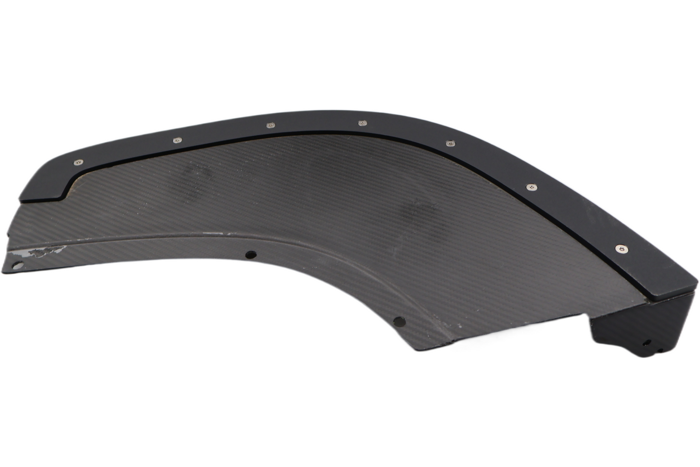 68210709AB NEW OEM 2013-2017 DODGE VIPER TA1.0 LEFT FRONT SPLITTER CARBON FIBER