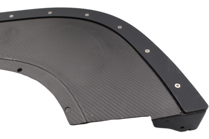 68210709AB NEW OEM 2013-2017 DODGE VIPER TA1.0 LEFT FRONT SPLITTER CARBON FIBER