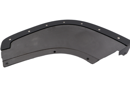 68210709AB NEW OEM 2013-2017 DODGE VIPER TA1.0 LEFT FRONT SPLITTER CARBON FIBER