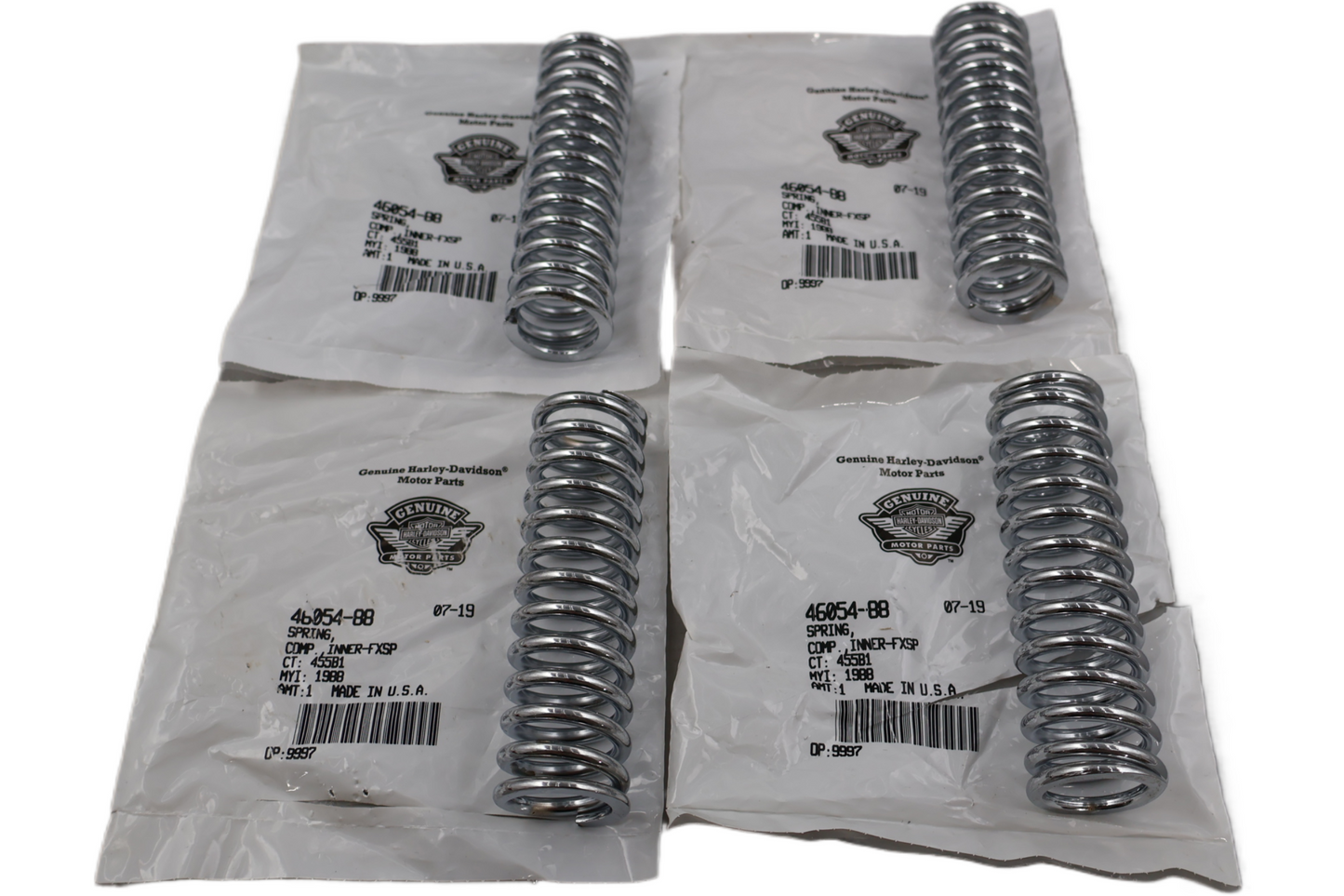 46054-88 46053-88 46055-88 NEW OEM HARLEY SPRINGER FL FX HERITAGE SPRINGS COMPLETE