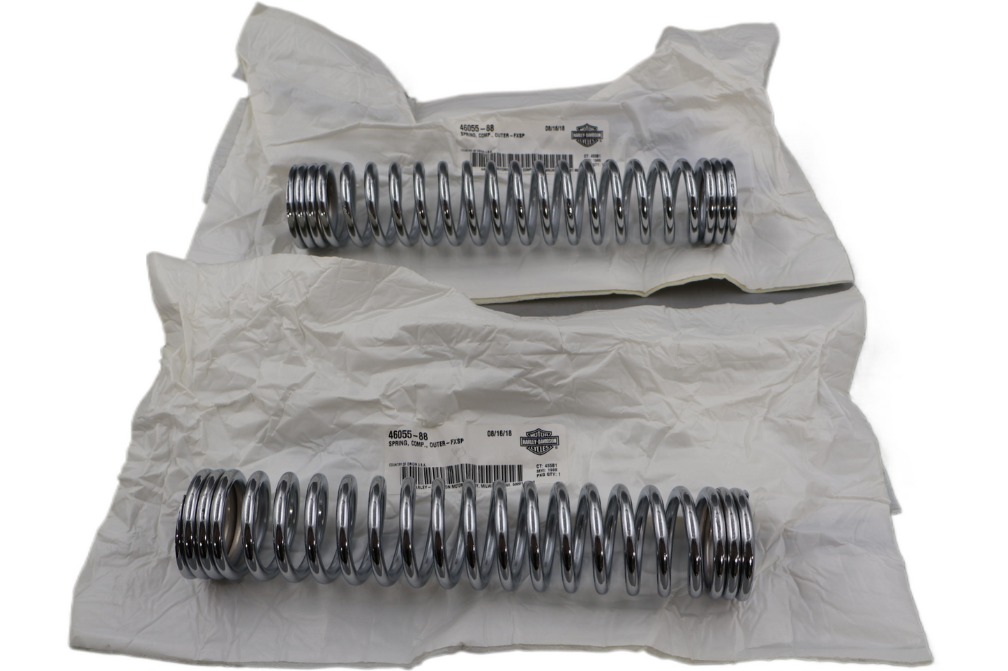 46054-88 46053-88 46055-88 NEW OEM HARLEY SPRINGER FL FX HERITAGE SPRINGS COMPLETE