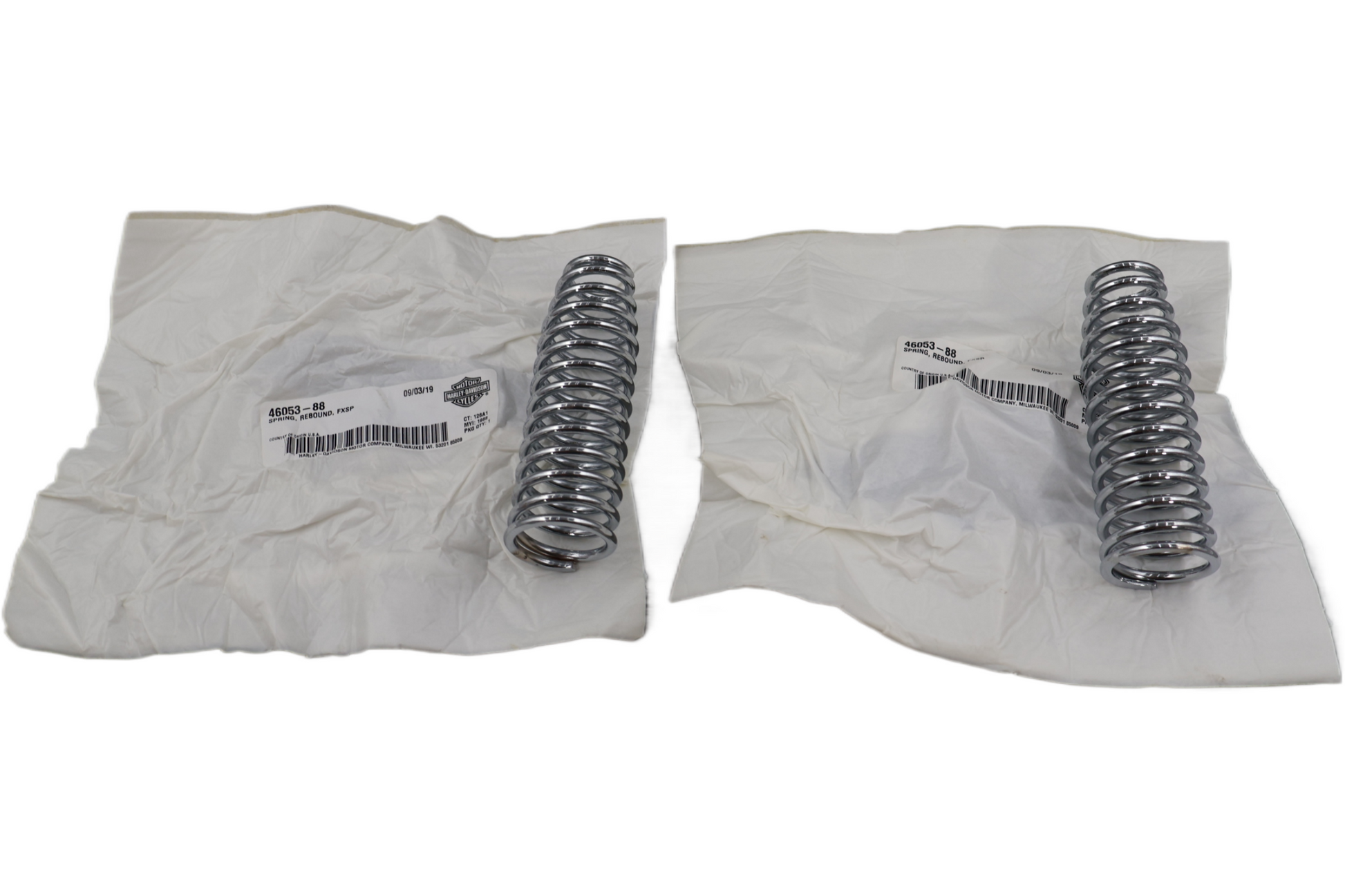 46054-88 46053-88 46055-88 NEW OEM HARLEY SPRINGER FL FX HERITAGE SPRINGS COMPLETE