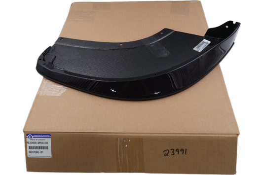 68210709AB NEW OEM 2013-2017 DODGE VIPER TA1.0 LEFT FRONT SPLITTER CARBON FIBER
